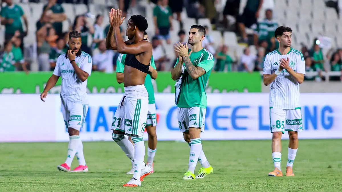 Omonia: Final training under torrential rain in Belgium