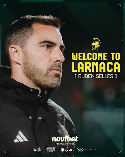 AEK Larnaca: Official appointment of Rubén Sellés as head coach