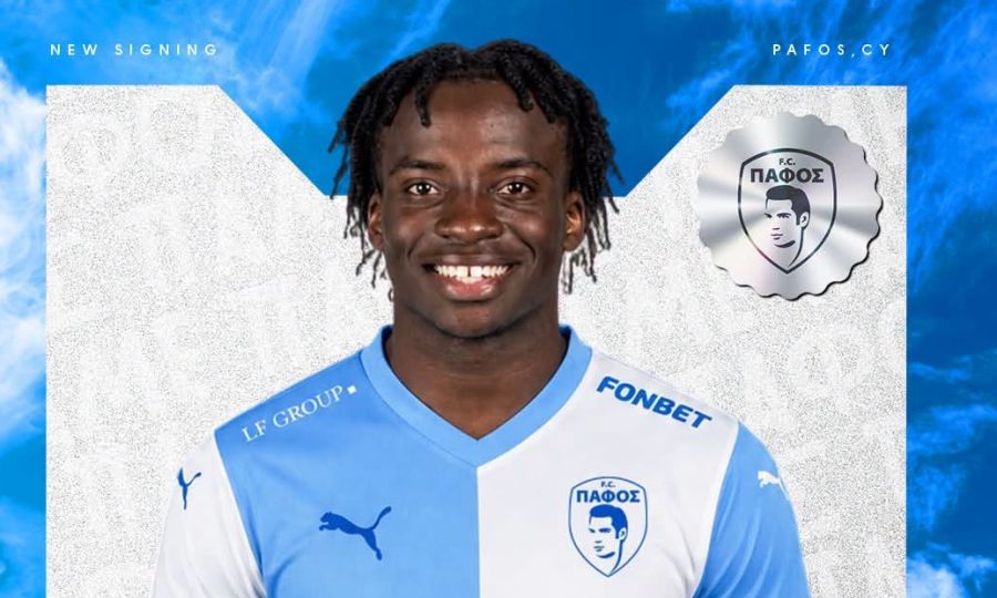 Pafos FC signs Yoram Zague on loan from Paris Saint-Germain
